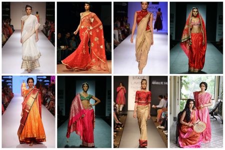 25 Sweet & Interesting Ways To Drape a Sari To Perfection!