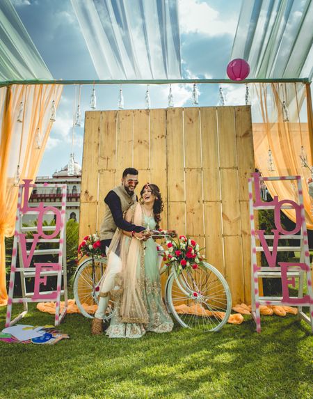 Vibrant Wedding in Jaipur With An Adorable Mehendi!