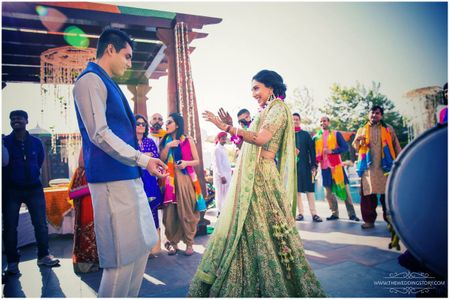 Super Fun Jaipur Wedding With a Music Festival Vibe!