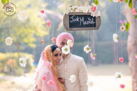 Simple & Effective: 10 Ways to use floral strings for the prettiest wedding decor