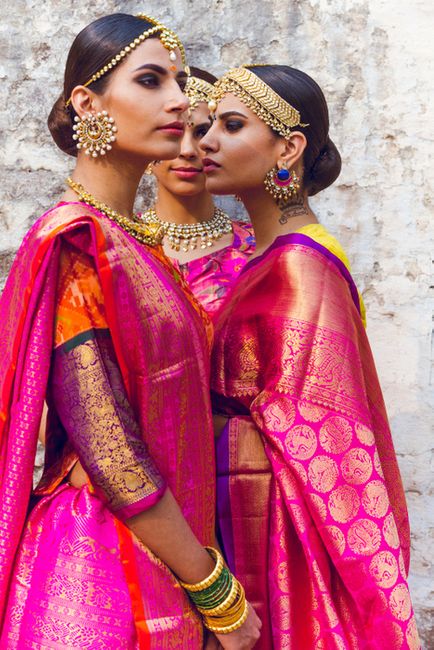 South Indian Bridal Inspiration: Gaurang Shah's Saris