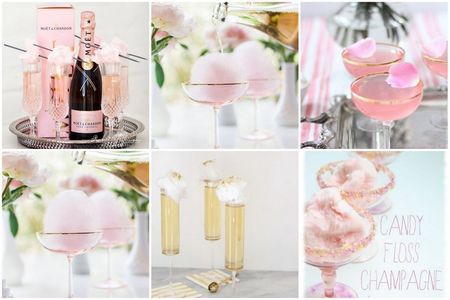 #Trending: Cotton Candy Champagne at The Wedding Bar!