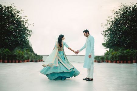 Blogger Masoom Minawala's Picture-Perfect Pastel Engagement in Mumbai!