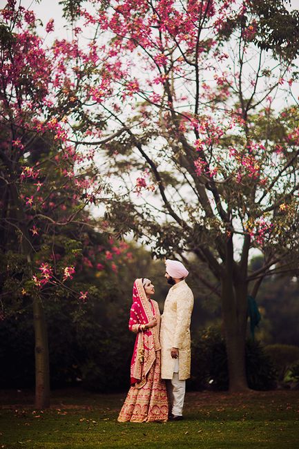 Autumn Wedding in Punjab With The Prettiest Mehendi Ever!