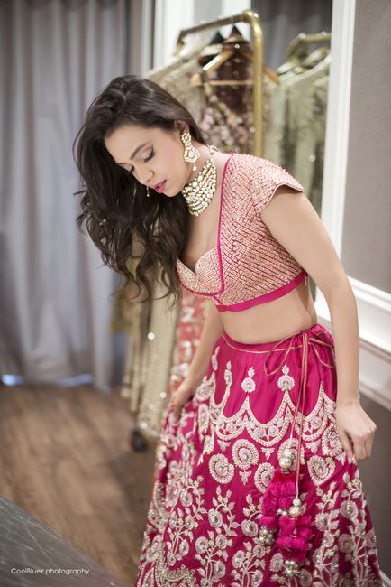 WMG Red Carpet Bride at Vineet Bahl: The Bride in Pink
