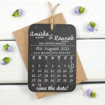 Cool New Save-The-Date Ideas For The Last Minute Couple (No Shoot Required, People)