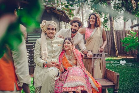 Sunny Goa Wedding With Oodles of Fun By The Pool!