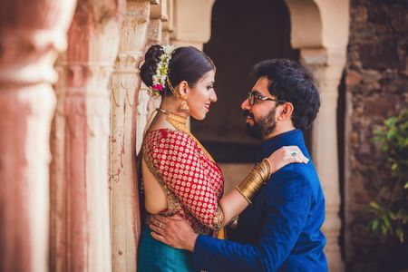 Colorful Neemrana Wedding With a Hint Of Kitsch!