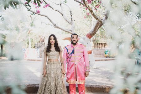 Stunning Bohemian Goa Wedding With  Kitsch Details!