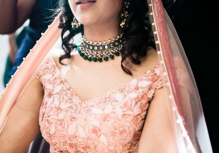 Sunset Delhi Wedding With a Minimalistic Bride!