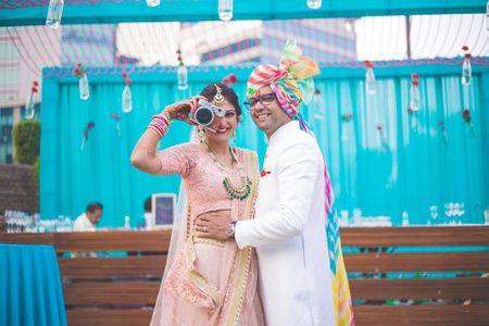 Pretty Delhi Wedding With Creative, Colorful Details