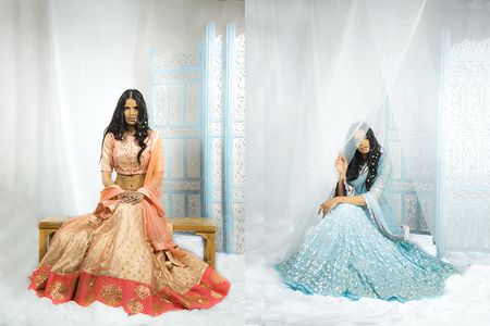 Five New Labels in the Mehendi Lehenga Business (*They're Practically Shiny and New!)