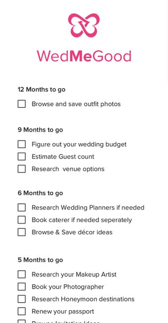 The  12 Month Wedding Checklist Every Indian Bride Needs