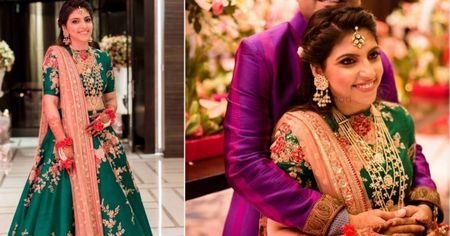 Pretty Delhi Wedding With a Bride in Gorgeous Outfits