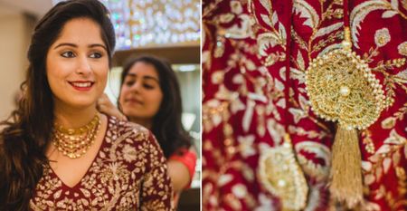 Red Carpet Bride at Zoya Jewels: Marooned With Delight!