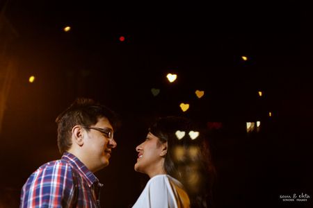 A Romantic Pre-Wedding Shoot in Mumbai in the Middle of the Night!