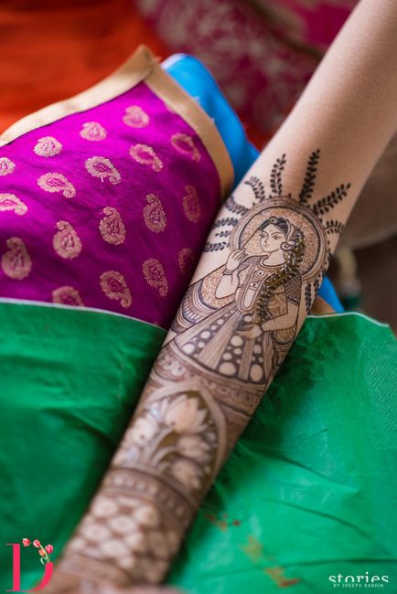 The Most Interesting Mehendi Designs From Real Weddings In 2016!