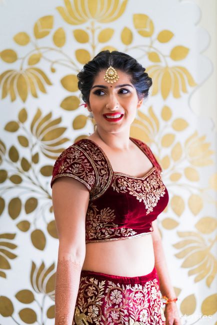 Here's How To Pull Off a Dark-Coloured Lehenga Without Looking Gloomy!