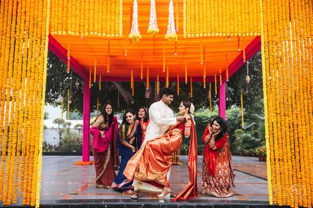 2 States-Inspired Multi-Cultural Wedding In Delhi !