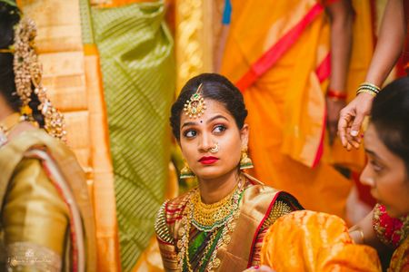 8 New Interesting Blouse Trends For The Quintessential South Indian Bride!