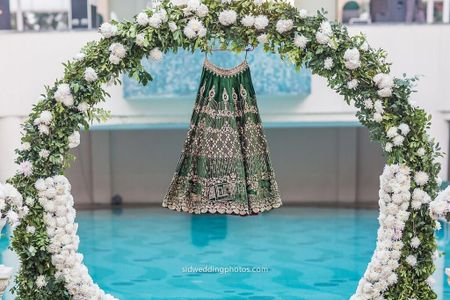 This Bride Embroidered Her Lehenga With Memorable Photos & Here Is How It Turned Out !