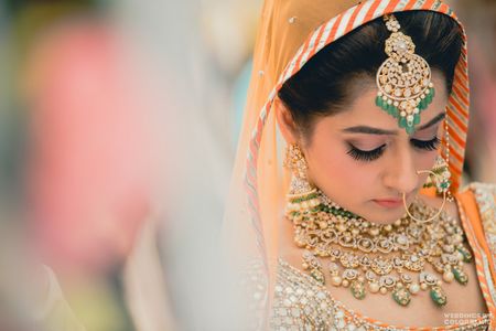 Stunning Saffron Hued Wedding in Delhi With Gorge Outfits !