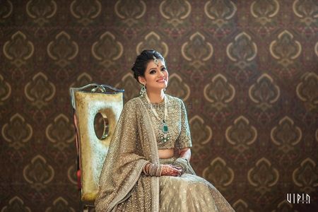 Head-To-Toe Monotone Lehengas With A Single Colour : Currently Slaying.
