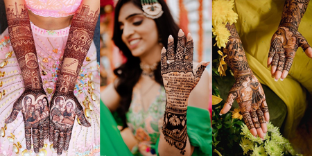 10+ Cute Ideas to Personalise Your Bridal Mehendi !