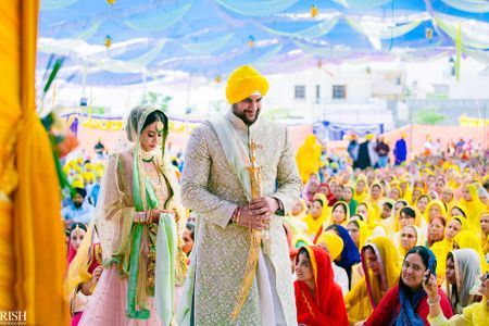 Dreamy Chandigarh Wedding With A Bride In Pastels!