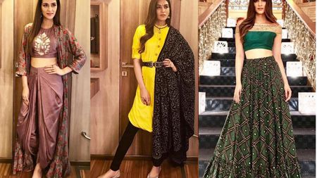 8 Totally Chic Bridesmaid Outfits We Spotted On Kriti Sanon