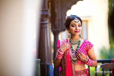Pretty Udaipur Wedding With A Bride In Bright Pink!