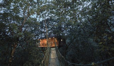 This Tree House Resort In India Is Perfect For A Couple Vacay !