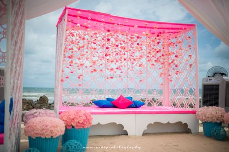 30+ Cool New Mehendi Seating Ideas For Brides!