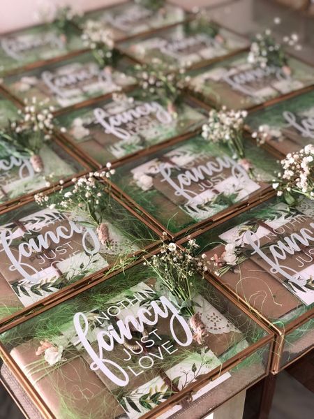 This Boho Wedding Invite Box Idea Is So Pretty & Reusable!