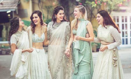 All The Dramatic Photos To Take With Your BFFs On Your Wedding Day!