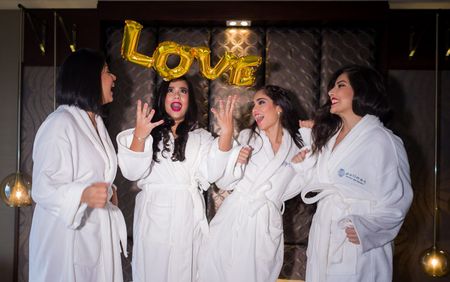 A Bride-to-be & Her Besties Got The Most Amazing Makeup Sesh And......