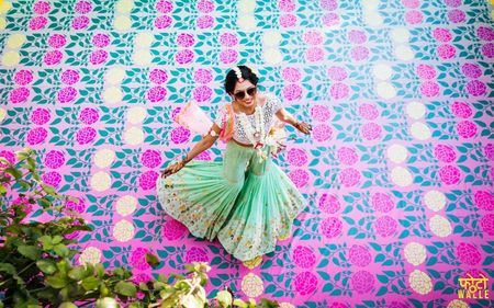 5 Printed Dance Floors That Totally Upped The Wedding Game!