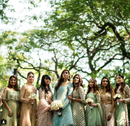 7 Fresh New Ways To Dress Up Indian Bridesmaids In 2018!