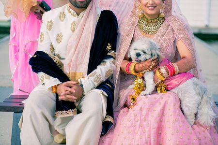 Multi-Cultural Two-States Pastel Wedding With Lots Of DIY Ideas!