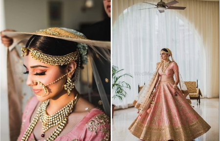 Beautiful Goa Wedding With A Dash Of Fun And Pastel Pink Bride!