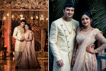 Pretty Fairytale-ish Bangalore Engagement With A Kanjeevaram Bride!
