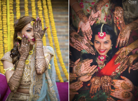 Fresh New Ideas To Photograph Your 2018 Bridal Mehendi!