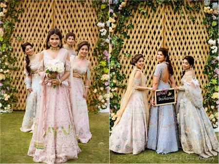 One Bride Had The Prettiest Pastel Shoot With Her Bridesmaids