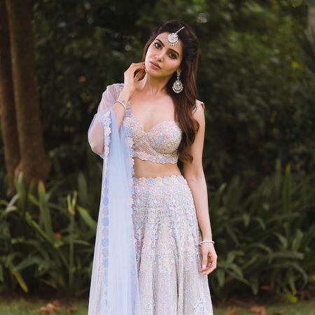The Prettiest Pastel Colour Combos We Spotted in Lehengas!