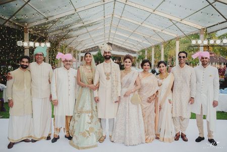 11 Families Who Coordinated Their Outfits To Perfection For The Big Day!