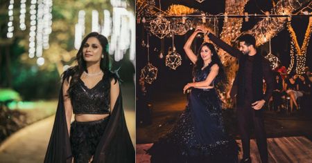 This Bride and Groom Co-ordinated Their Looks To The Season And The Results Are Magical!
