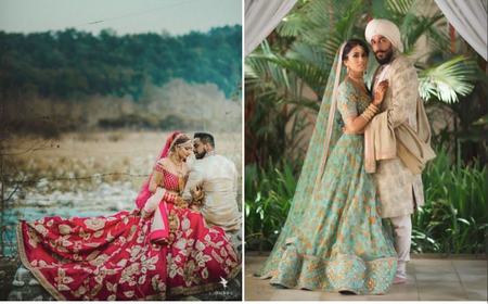 50+ Of The Most Beautiful Bridal Lehengas We Spotted On Real Brides!