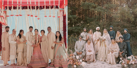 Families Who Coordinated Their Outfits To Perfection For The Big Day!