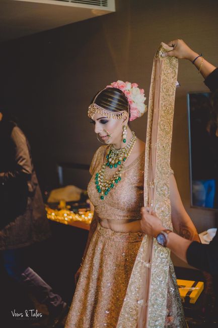 Glam Delhi Wedding With Stunning Decor And A Pastel Pink Bride!