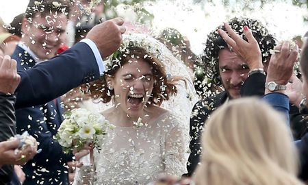Jon Snow Aka Kit Harrington Got Married To Rose Leslie And It Was #NextLevel! * Pics Inside